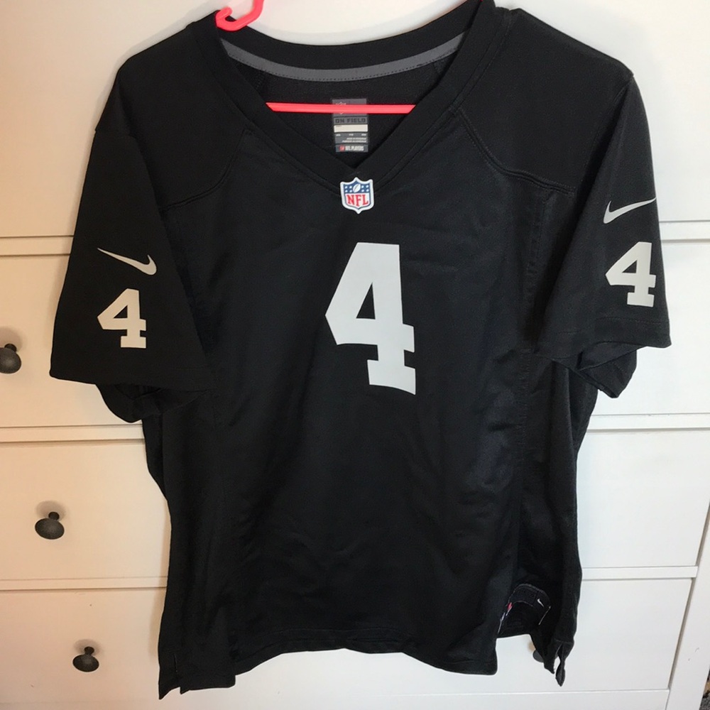 Women’s Oakland Raiders Jersey #4 Carr Sz.XXL